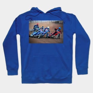 Reading Racers Speedway Motorcycle Action Hoodie